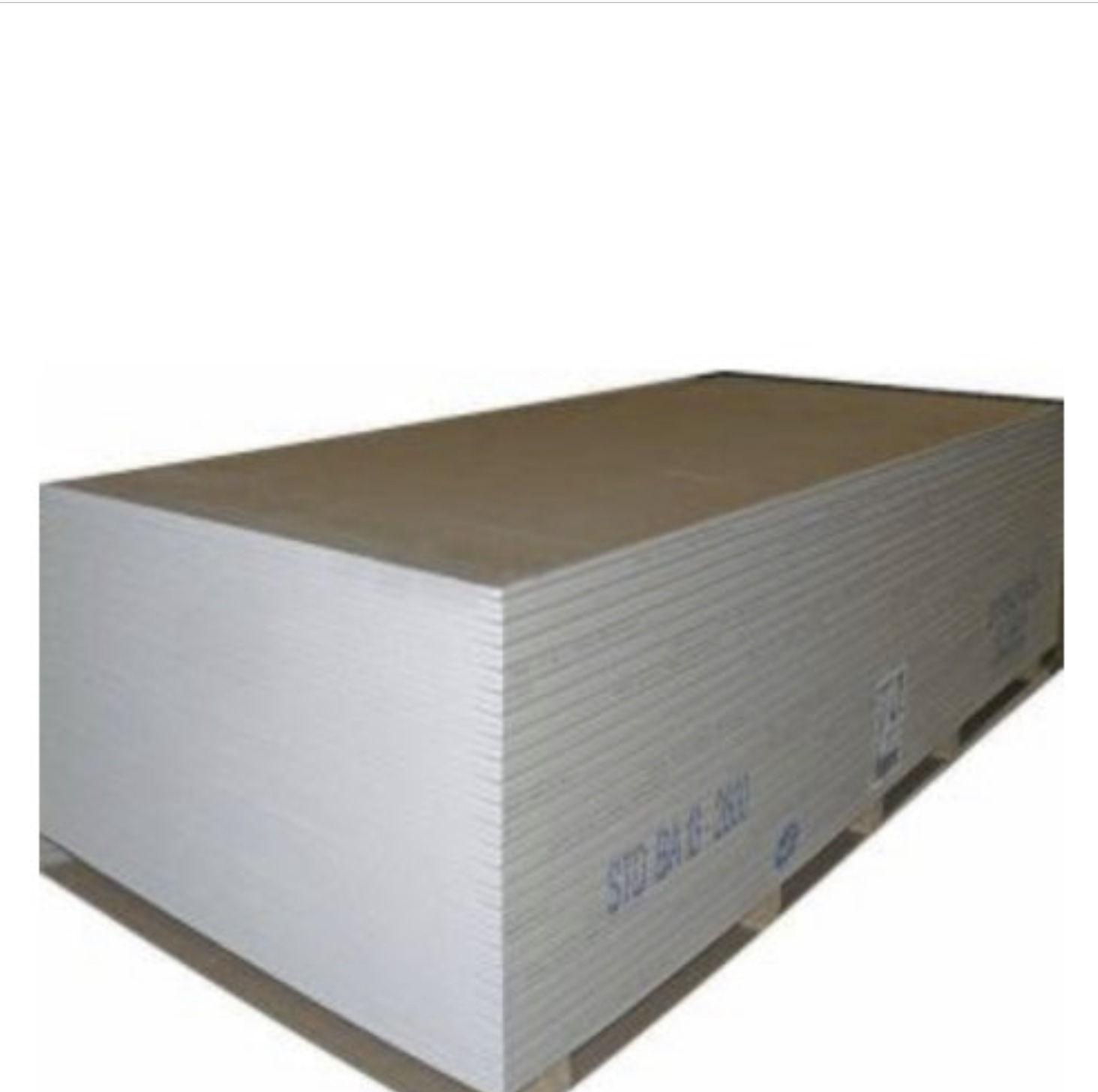 Plaques de plâtre palette